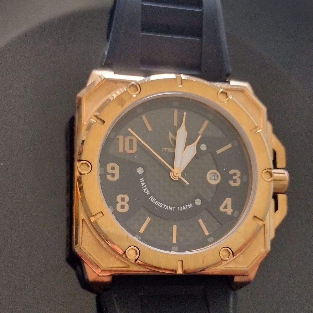 MEISTER Rose Gold and Black Men's Watch - Picture 10 of 14